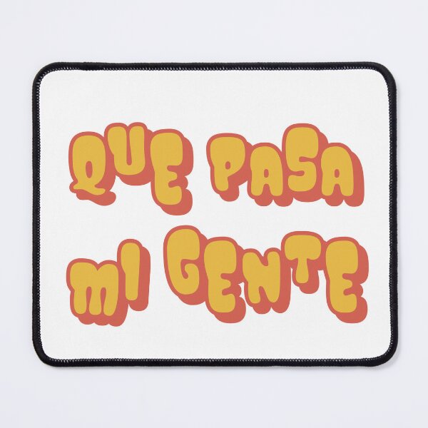 Item preview, Que Pasa Mi Gente | Yellow & Orange designed and sold by annemyne.