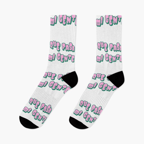 Item preview, Que Pasa Mi Gente | Pink & Green designed and sold by annemyne.