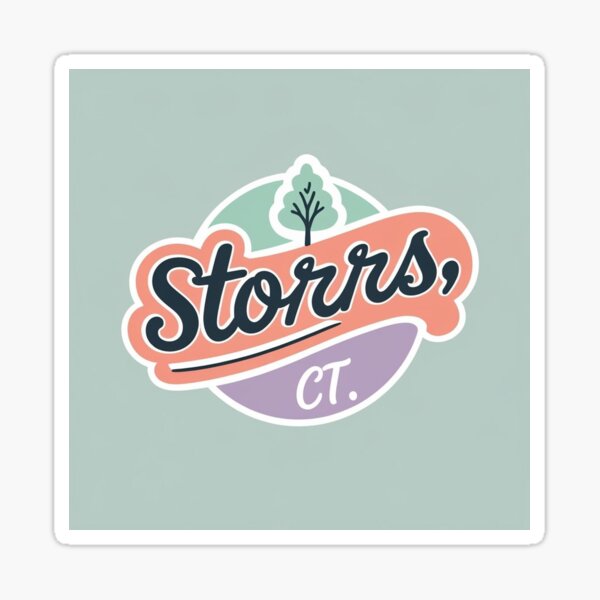 Item preview, Storrs, CT designed and sold by TripleCrown Designs.