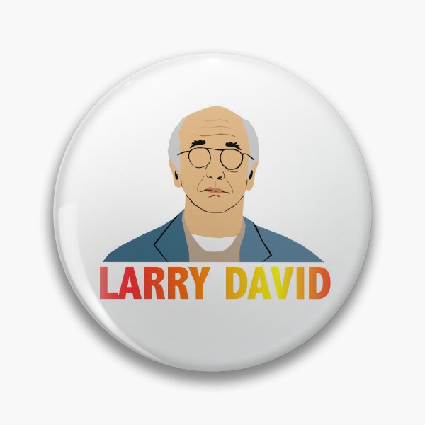 Item preview, Larry David illustration designed and sold by ZooStateofMind.