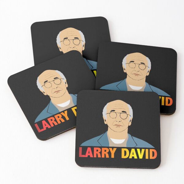 Item preview, Larry David illustration designed and sold by ZooStateofMind.
