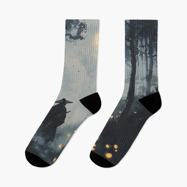 Item preview, Samurai And Fireflies designed and sold by Rtymer.