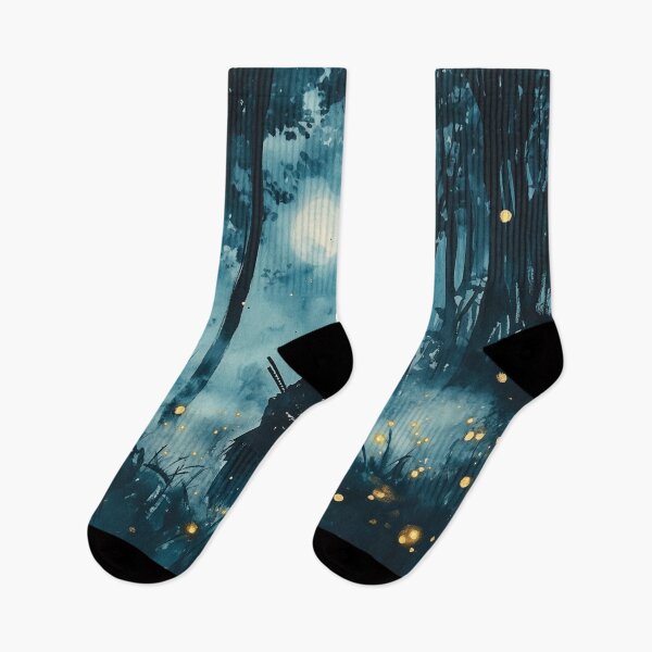Item preview, Samurai And Fireflies designed and sold by Rtymer.