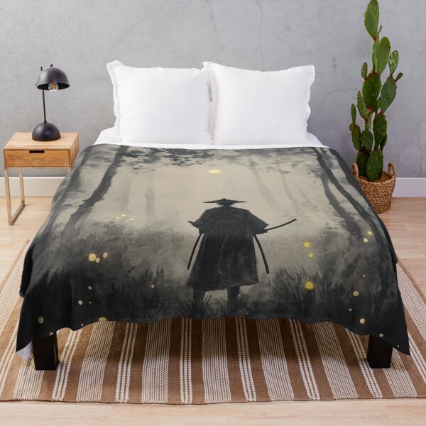 Item preview, Samurai And Fireflies designed and sold by Rtymer.