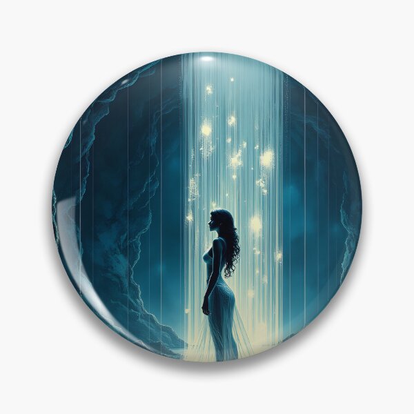 Item preview, Ethereal Awakening Beneath the Cascading Light designed and sold by oanaunciuleanu.