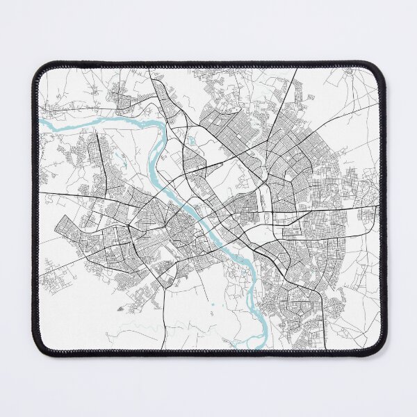Item preview, Mosul City Map of Iraq - Circle designed and sold by deMAP.
