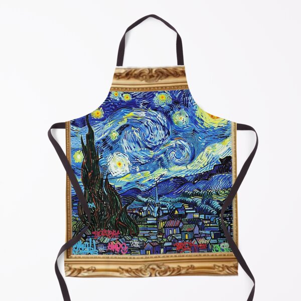 Item preview, the starry night vangoh graffiti art designed and sold by rafaelwolf.