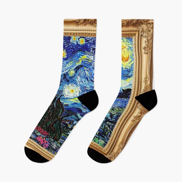 Item preview, the starry night vangoh graffiti art designed and sold by rafaelwolf.