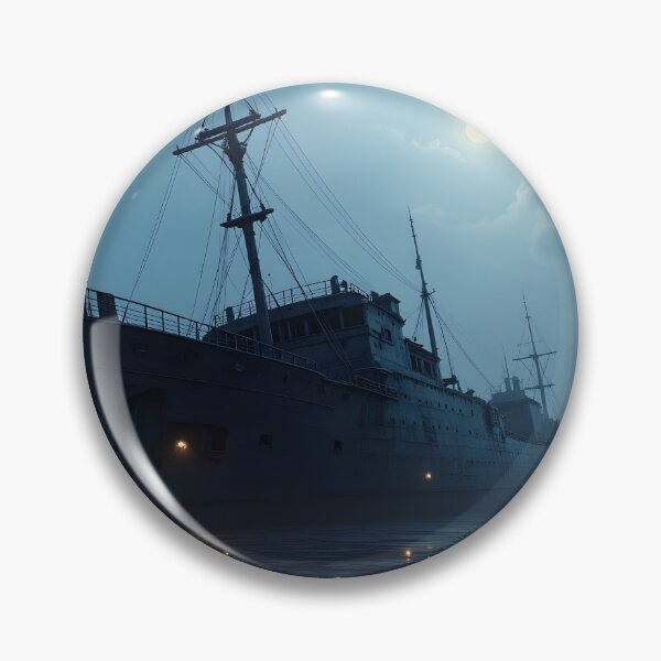 Item preview, Ghost Ship at Twilight designed and sold by oanaunciuleanu.