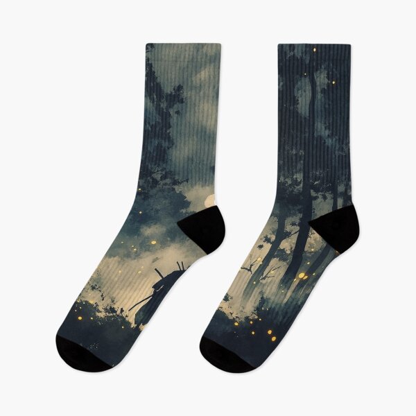 Item preview, Samurai And Fireflies designed and sold by Rtymer.