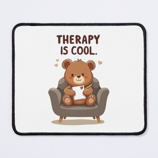 Item preview, Therapy Is Cool designed and sold by VibeTCreations.