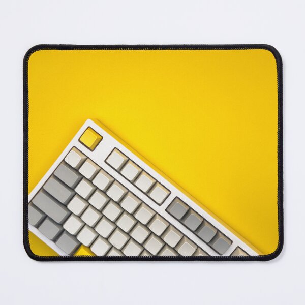 Item preview, Modern Minimal Keyboard on Yellow designed and sold by KarenVarr.