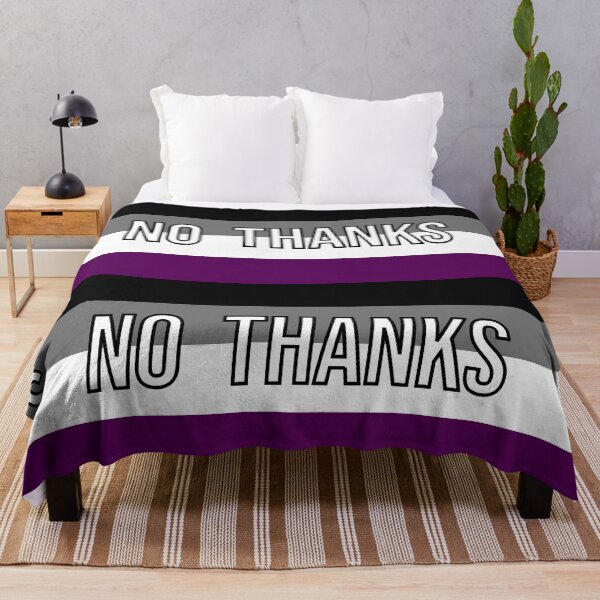 Item preview, Ace No Thanks Funny Flag designed and sold by 622Strands.