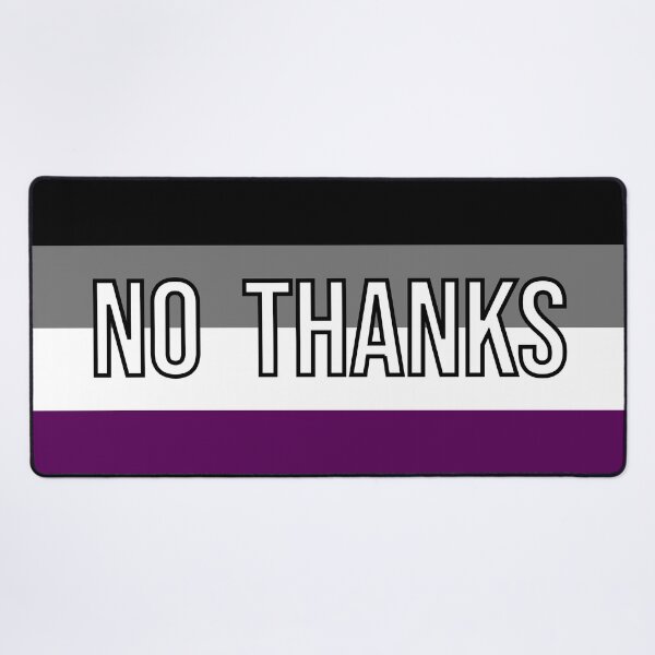 Item preview, Ace No Thanks Funny Flag designed and sold by 622Strands.