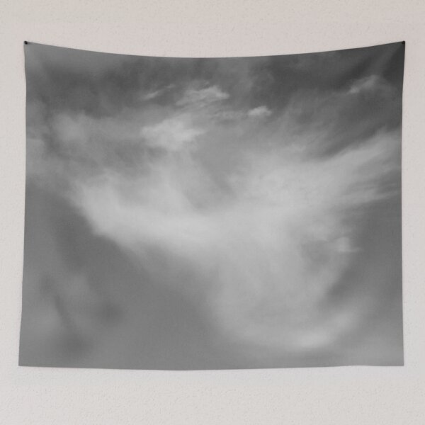 Item preview, Black and white angel cloud designed and sold by Jmb67.