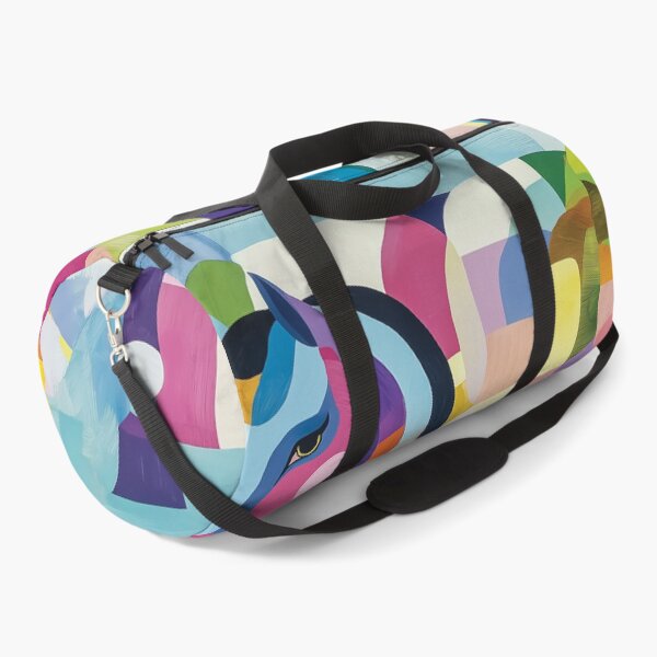 Item preview, Vibrant horse design with bold geometric shapes and patterns. designed and sold by HEMRO.