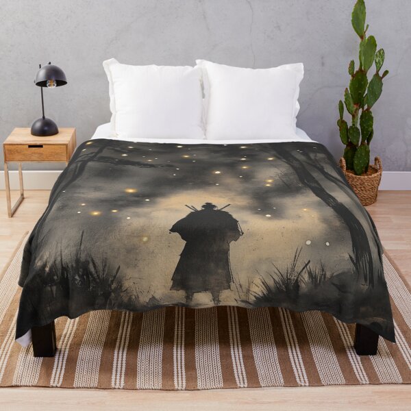 Item preview, Samurai And Fireflies designed and sold by Rtymer.