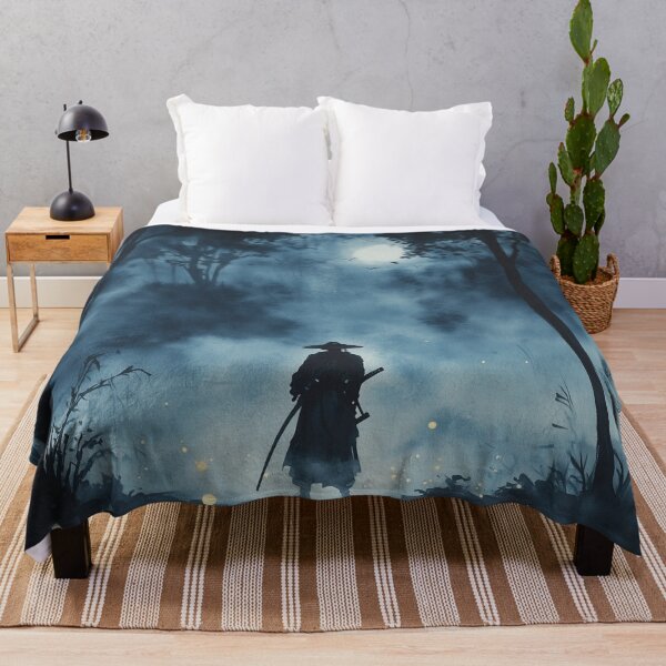 Item preview, Samurai And Fireflies designed and sold by Rtymer.
