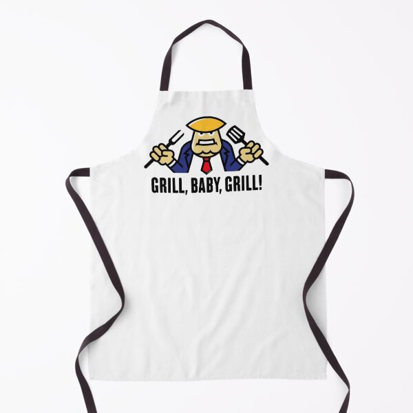 Item preview, Donald Trump – Grill, Baby, Grill! (Barbecue / BBQ / POS) designed and sold by Roderix.