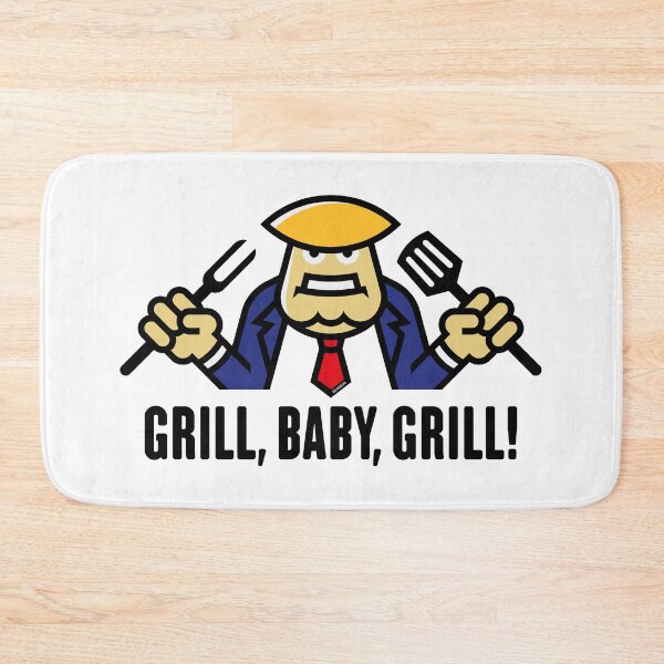 Item preview, Donald Trump – Grill, Baby, Grill! (Barbecue / BBQ / POS) designed and sold by Roderix.