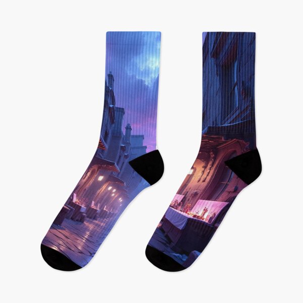 Item preview, Twilight Market Alley designed and sold by oanaunciuleanu.