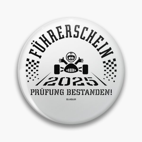 Item preview, Driver's License 2025 – Passed the Driving Test! (Novice Driver / Finish Line / Black) designed and sold by Roderix.