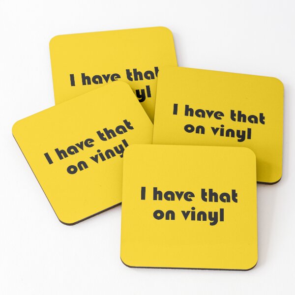Item preview, I Have That On Vinyl (Black) designed and sold by TraceTheFace.