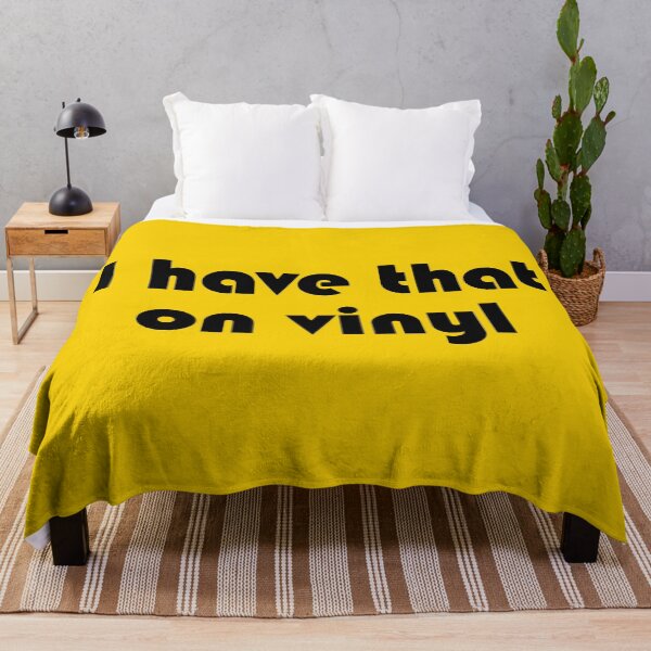 Item preview, I Have That On Vinyl (Black) designed and sold by TraceTheFace.
