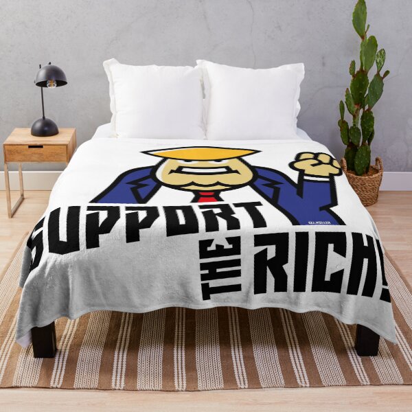 Item preview, Support The Rich! (Funny Donald Trump Satire) designed and sold by Roderix.