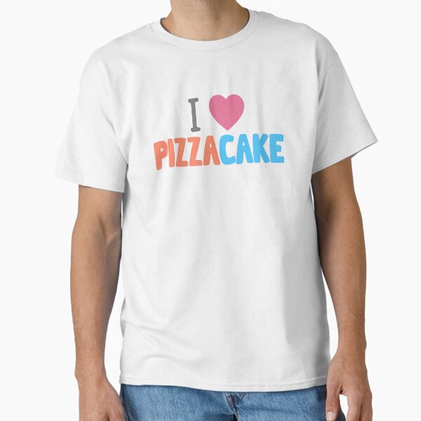 Vista previa del artículo con la obra «Amo PizzaCake», diseñado y vendido por PizzaCakeComics.