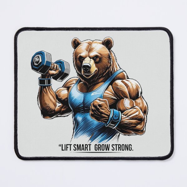 Item preview, Bear Strength Tracker – Lift Smart, Grow Strong designed and sold by BukJus.