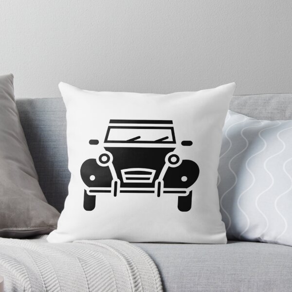Item preview, 2CV Icon (Deux Cheveux / Two Horses / Black) designed and sold by Roderix.