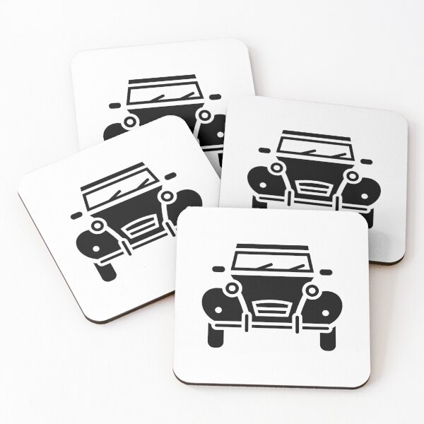 Item preview, 2CV Icon (Deux Cheveux / Two Horses / Black) designed and sold by Roderix.