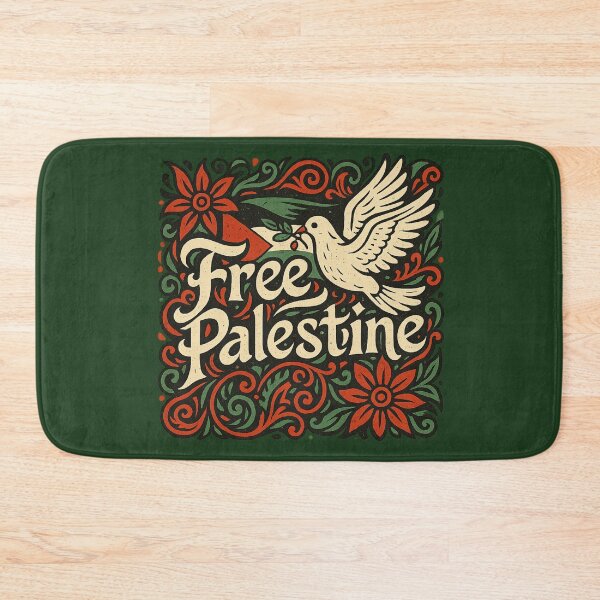 Item preview, Free Palestine Floral Dove Peace Design designed and sold by GirlyPopped.