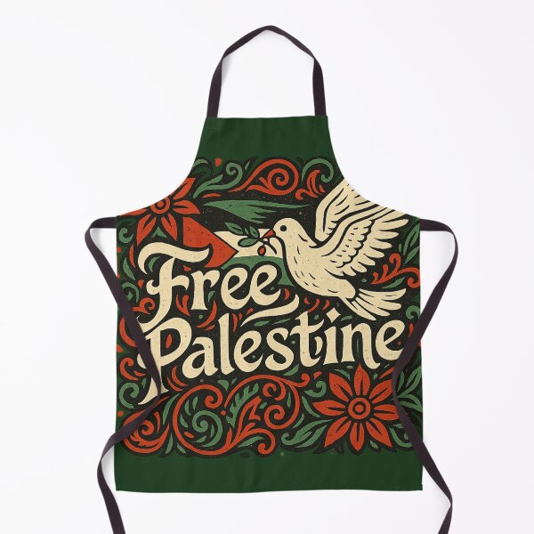Item preview, Free Palestine Floral Dove Peace Design designed and sold by GirlyPopped.