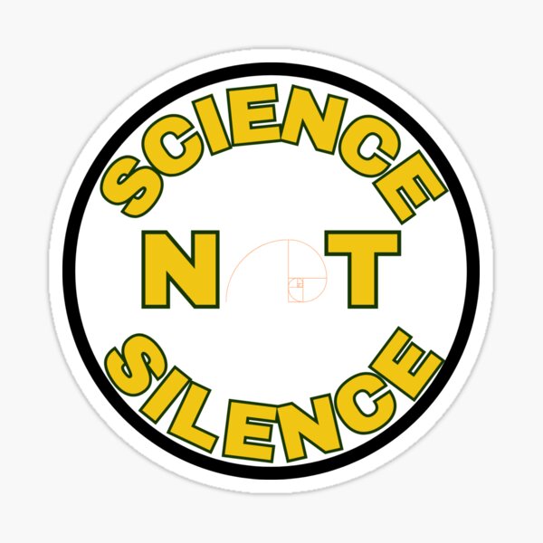 Artikel-Vorschau von Wissenschaft, nicht Stille, Mathematik, designt und verkauft von Climate&ConservationConversations.