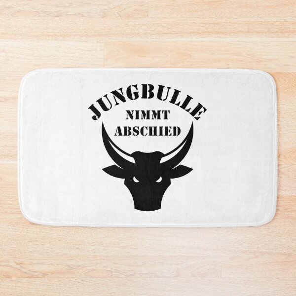 Item preview, Young Bull Says Goodbye (Groom / JGA / Black) designed and sold by Roderix.