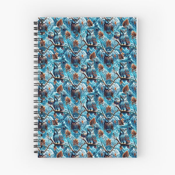 Item preview, Owls Seamless Pattern designed and sold by Korral.