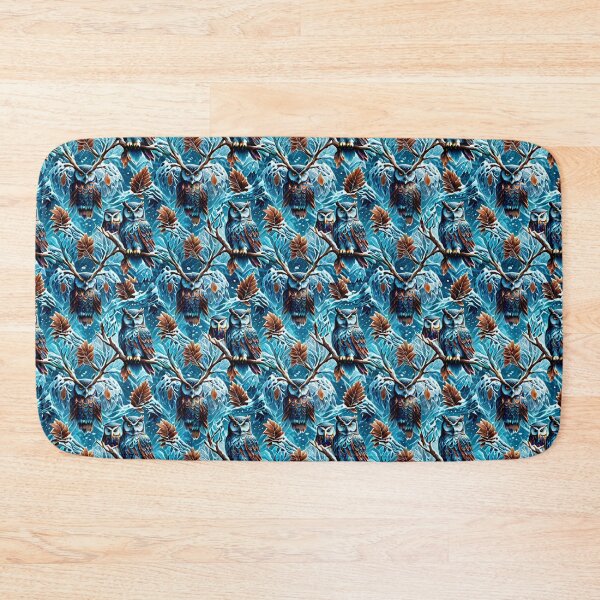 Item preview, Owls Seamless Pattern designed and sold by Korral.
