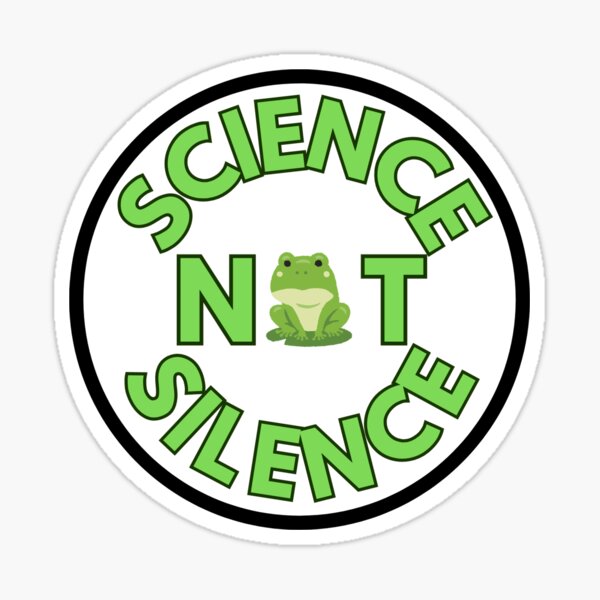Artikel-Vorschau von Wissenschaft, nicht Schweigen, Biologie, designt und verkauft von Climate&ConservationConversations.