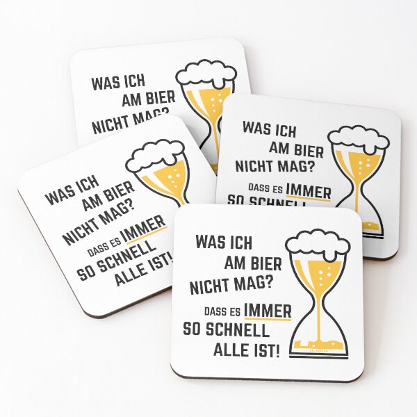 Artikelvorschau, Was Ich Am Bier Nicht Mag? (Sanduhr / Bieruhr / POS / 2C) entworfen und verkauft von Roderix.