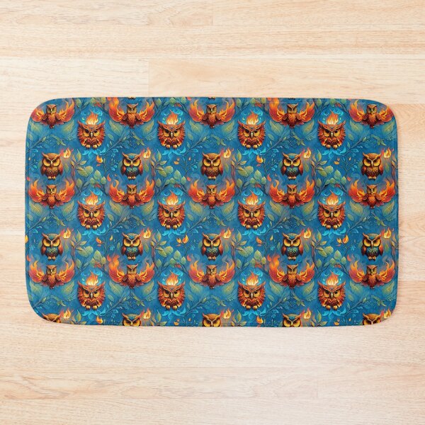 Item preview, Owls Seamless Pattern designed and sold by Korral.
