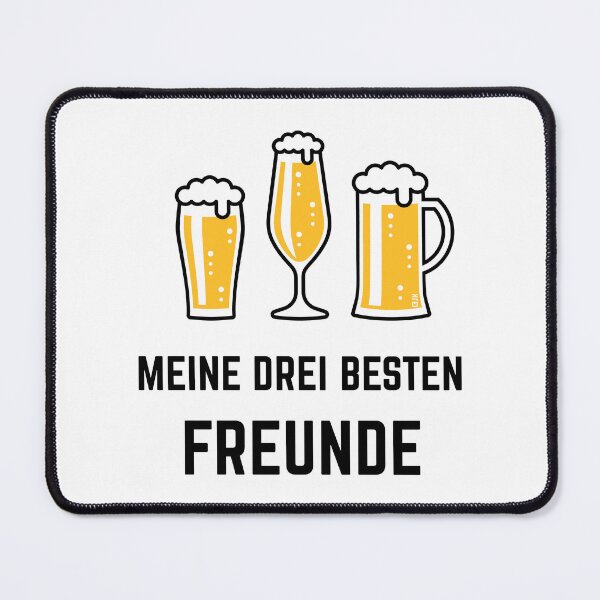 Item preview, My Three Best Friends (Beer / Beer Glasses / 2C) designed and sold by Roderix.