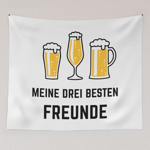Item preview, My Three Best Friends (Beer / Beer Glasses / 2C) designed and sold by Roderix.