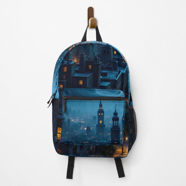 Item preview, Nocturnal Metropolis: A Symphony of Light and Shadow designed and sold by oanaunciuleanu.