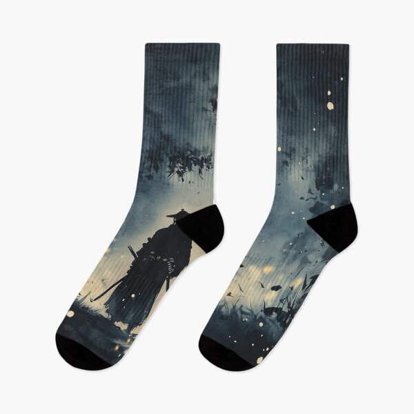 Item preview, Samurai And Fireflies designed and sold by Rtymer.