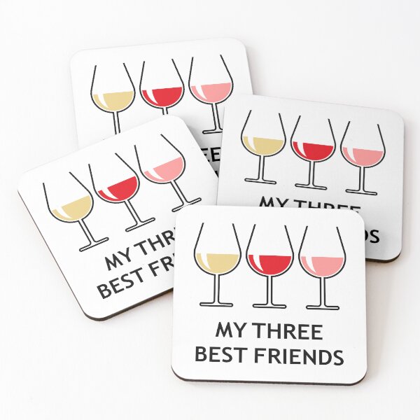 Item preview, My Three Best Friends (Wine / Open Bulbous) designed and sold by Roderix.