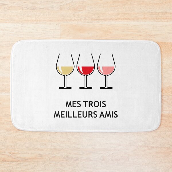 Item preview, Mes Trois Meilleurs Amis (Wine / Open Bulbous) designed and sold by Roderix.