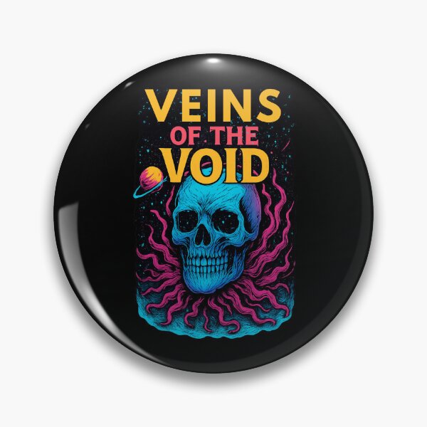 Item preview, Veins of the Void | Cosmic Skull Art for Metal, Psychedelic & Sci-Fi Fans designed and sold by DireBlaze.