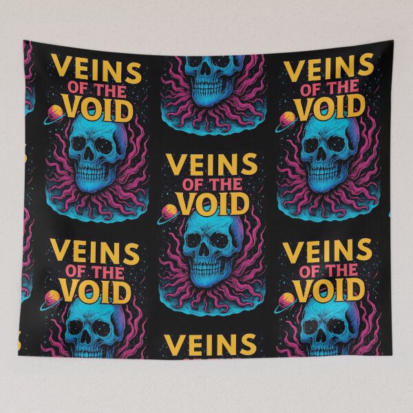 Item preview, Veins of the Void | Cosmic Skull Art for Metal, Psychedelic & Sci-Fi Fans designed and sold by DireBlaze.